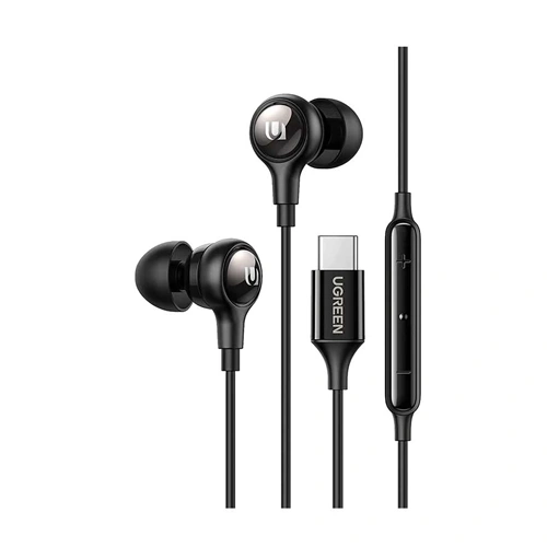 Ugreen EP103 Wired Type-C In-Ear Black Earphone (30638)